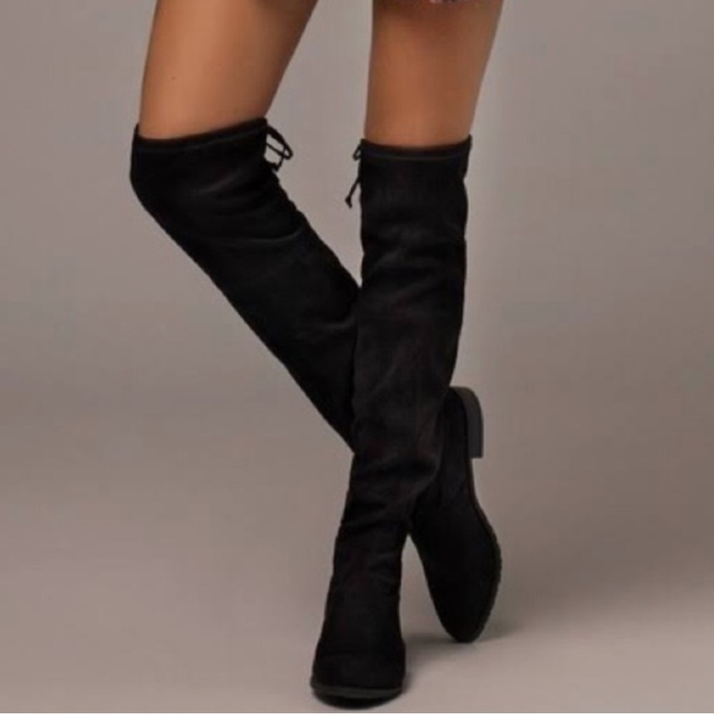 UNISA Careana Black Over-the-knee High Boots. Size 6.5.